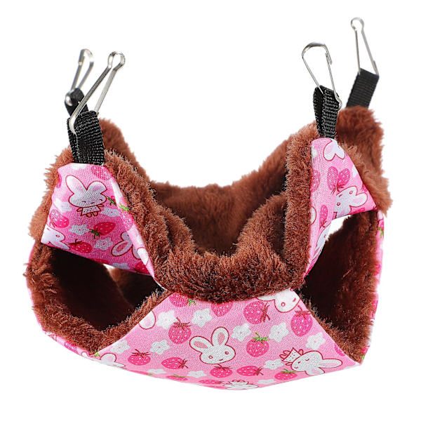Plush Hengekøye Ekorne Hengekøye Kjæledyr Hengekøye Hamster Soveseng Smådyr Hengekøye Pink S