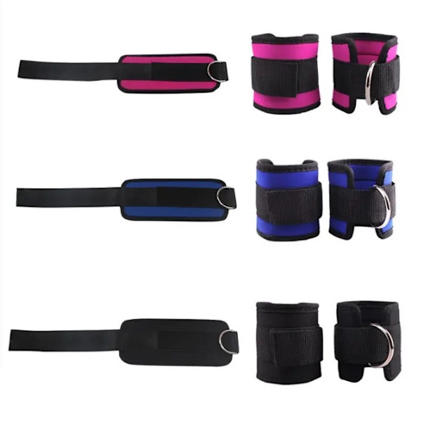 6 st Ankelvikter för Kvinnor, Män och Barn - Styrketräning Handled/Ben/Arm Vikter med Justerbar Rem för Jogging, Gymnastik