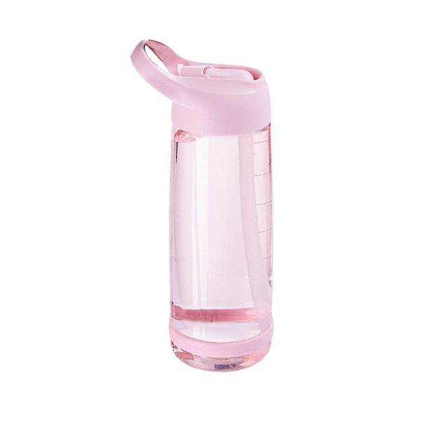 850 Ml Rejse Vandflaske Sports Space Cup Bærbar Camping Kande Sports Kande Fitness Vandflaske L Pink 24.5*8cm