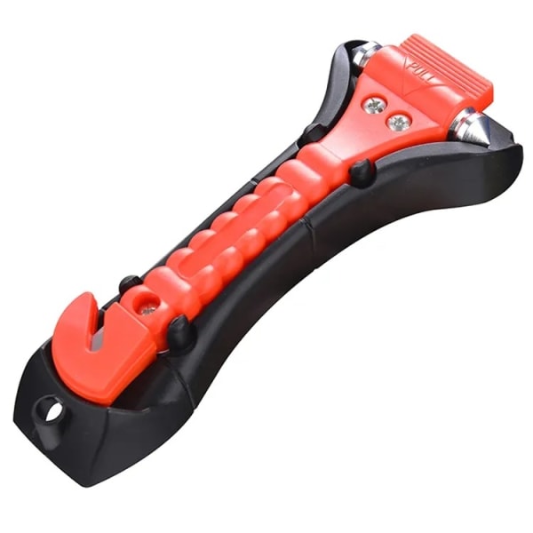 Det ursprungliga verktyget för utrymning och räddning med säkerhetsbältesklippare, Glow in The Dark Två delar Lifehammer Brand Safety Hammer,