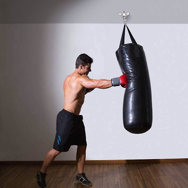 Takkrok i rostfritt stål, Svinggunga Kärlekssving Punching Bag Stödhake, Tränare Hängmatta Fäste, Belastningskapacitet Upp till 400 kg (professionell)