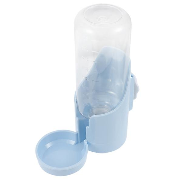 Automaattinen Lintujen Syöttölaite Lemmikkilintujen Muovipullo Vedenjakaja Ruokadispenseri Sininen 14.5X7.5X19CM Blue 14.5X7.5X19CM