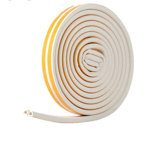 9*6mm Anti-Kold Silikon Dørtræk Excluder Lydtætning Bånd, Isolerende Kold Træk og Insekter