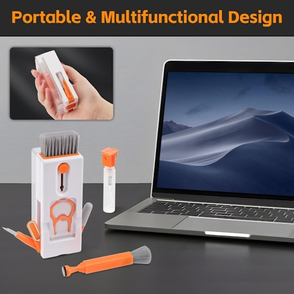 /Ryi/ Keyboard Cleaning Kit, 11 in 1 Multifunctional PC Keyboard Cleaner