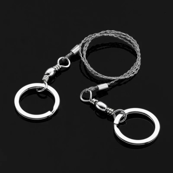 4 stk. Kabel Sag av Rustfritt Stål, Metalltråd Sag Håndlomme Streng Tau Sag Nød Overlevelse Sag PVC Rør Klippeverktøy for Tre