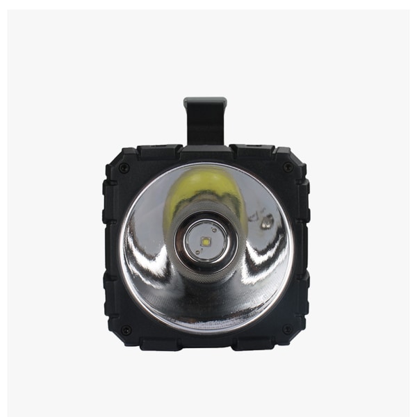 Genopladelig Lommelygte, LED Spotlight Lommelygte 10000 Kapacitet 1200LM 20t Ultra-Lang Standby 3+4 Lystilstande Camping Lommelygte Vandafvisende