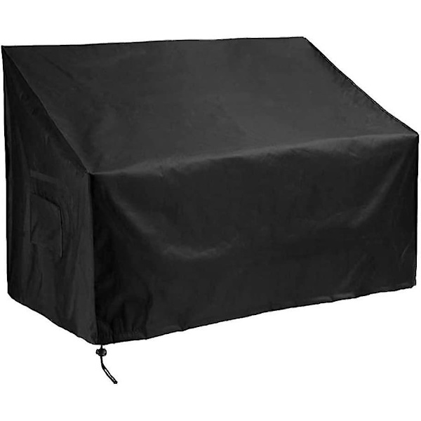 2/3/4-sits Bänköverdrag för Utomhusmöbler med PVC-beläggning, Hållbart Ox-material, Patio Sittskydd (2-sits (53
