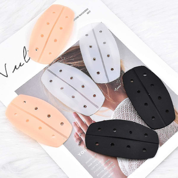 BH-strop Pude, 3 Par BH-stropper Silikone Skulderpuder Blød BH-strop