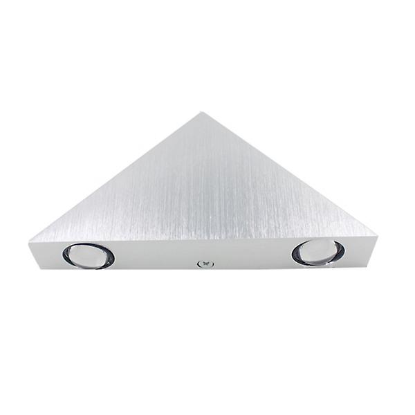 3 W Modern Vägglampa Väggbelysning Sovrum Vägglampa Vägglampa 3w Led Vägglampa Silver Silver
