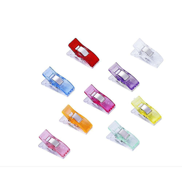 Syklips af plastik, 120 stk. stofklips tilbehør syklips