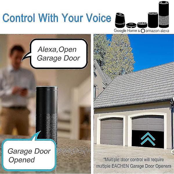 Universal Garageportåbner, Smart Wifi Garage Switch Timer Funktion Til Amazon