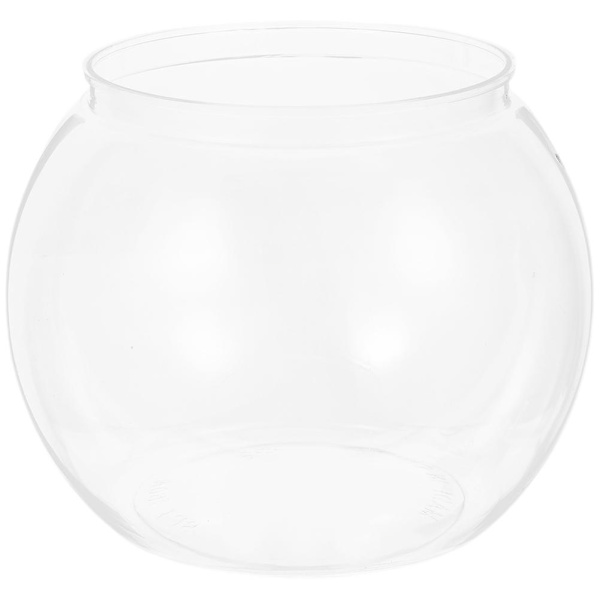 Fisk Skål Plastik Transparent Lille Akvarium Lille Fiskedam Fisk Skål Til Betta Fisk GuldFiskTransparent22.5x22.5cm Transparent 22.5x22.5cm
