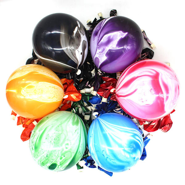 Ball Ball / Krystallballong / 25 cm / 100 ballonger per pose / lyse farger / Luft og helium passer / Festdekorasjon, Bursdagsballonger
