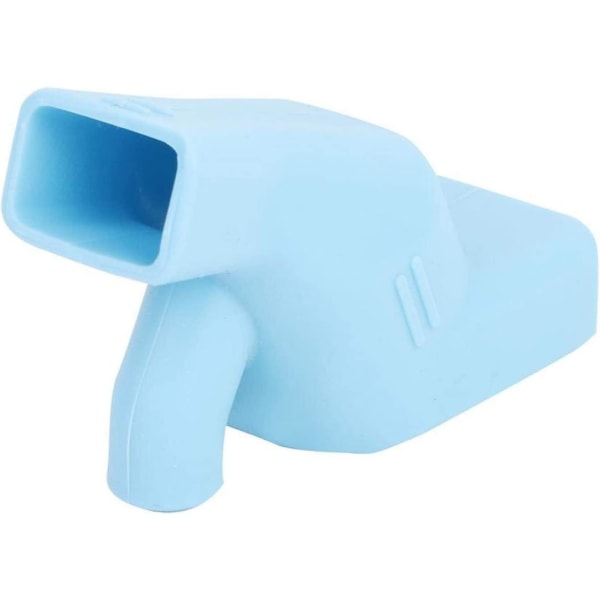 Kranförlängare Vattensparande silikon Kranpipförlängare Bedårande kranförlängare Handtvättverktyg för barn (2st, blå)