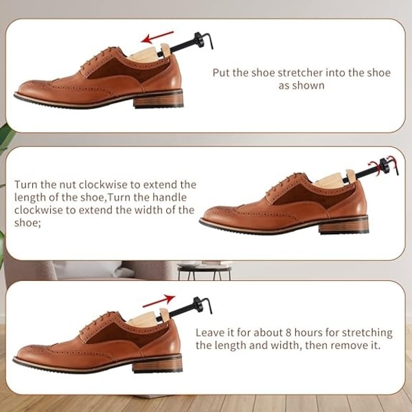 Naisten miesten kengänpaarit, paranneltu puinen kengänpaari, pari ammattimaista 4-suuntaisesti säädettävää kengänpaarit, joiden pituus ja W