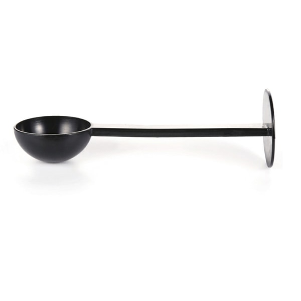 2 I 1 Espresso Stativ Kaffeske Kaffe & Te Tilbehør 10g Måletampeske Kaffetamper Sort