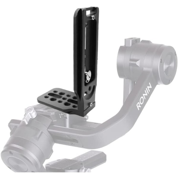 L-fäste Vertikalplatta Montering för Gimbal Stabilisator 1/4'' 3/8'', DSLR Kamera på Videostativ Monopod/3-axlig Handhållen Gimbal Stabilisator