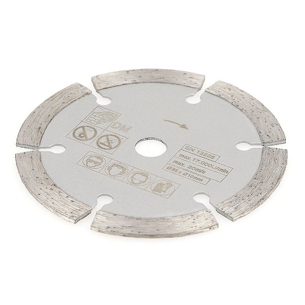 85mm X 10mm Diamantcirkelsåg för Rotationsbearbetning av Trä