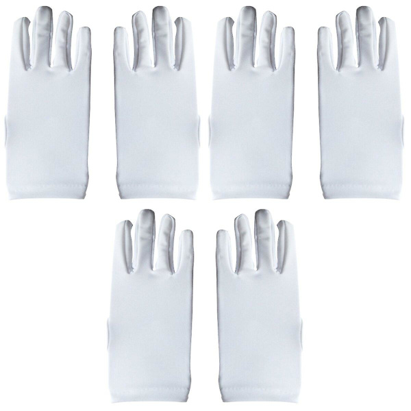 3-pack Barnhandskar Kostymhandskar Danshandskar Scenrekvisita Festdekoration Halloween - 3pcs