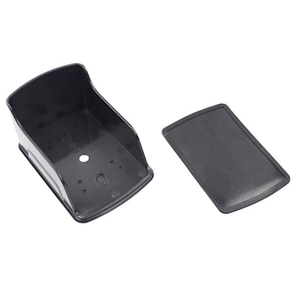 Tastaturkontroll Dörråtkomstmaskin Skydd Plast Regnskydd Regnskydd Dörrklocka Regnskal Svart1 Black 15X10X8CM