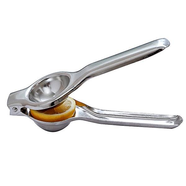 Citron- og Appelsinsqueezer i Rustfrit Stål - Manuel Frugt- og Limepresser til Saft