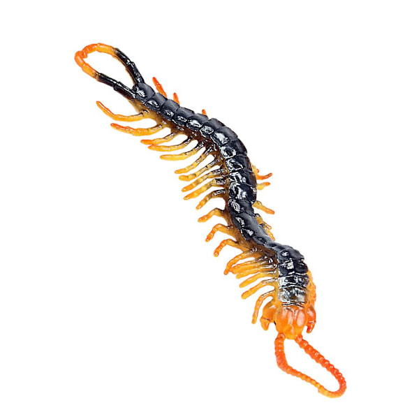 Lekeinsekt Skummel Spøk Tusenfoting Leke Realistisk Tusenfoting Modell Kunstig Tusenfoting Leke Tusenfoting Statue 17 * 4 cm 17*4cm