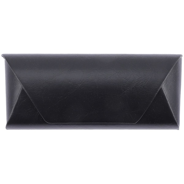 Glasögonfodral Bärbart Solglasögonfodral PU-Läder Glasögonfodral Lätt Glasögonfodral Svart 16x6.5cm Black 16x6.5cm