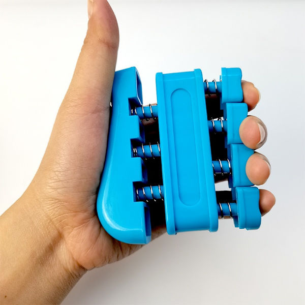4-pack Fingerstyrka, Greppstyrketränare för Hem, Kontor, Gym Halksäker Grepp perfekt för Idrottare Handrehabiliteringsträning