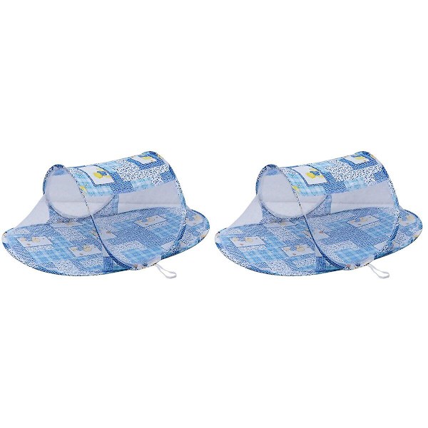 3 kpl Pikainen Kannettava Hyttysverkko Hengittävä Matkustus Vauvan Telttaranta Leikkiteltta 2 kpl 110x63x38cm 2pcs 110x63x38cm