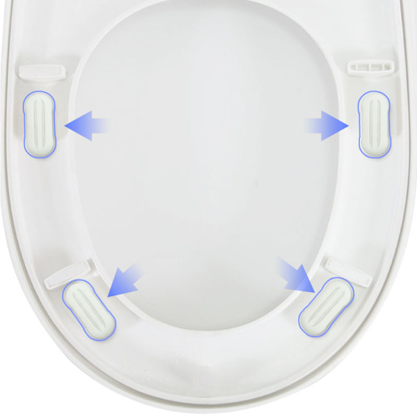Universal toalettlock 8-pack