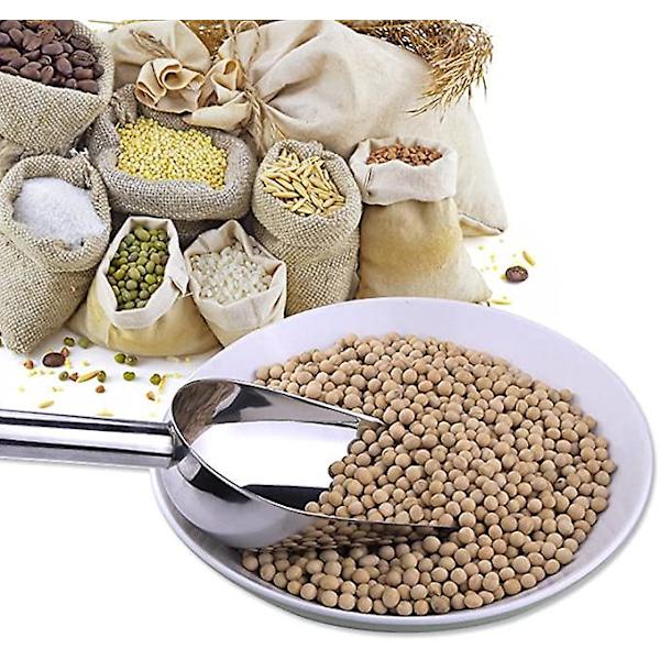 Jääkauha, ruostumattomasta teräksestä valmistettu makeisten ja ruoan kauha keittiöön, baariin, buffet-pöytään, juhliin, häihin, kestävä ja konepesun kestävä