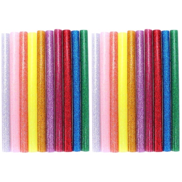 300 stk Glitter limstifter smeltelimstifter Miljøvennlige limstifter smeltelimstifter200 stk 200 pcs