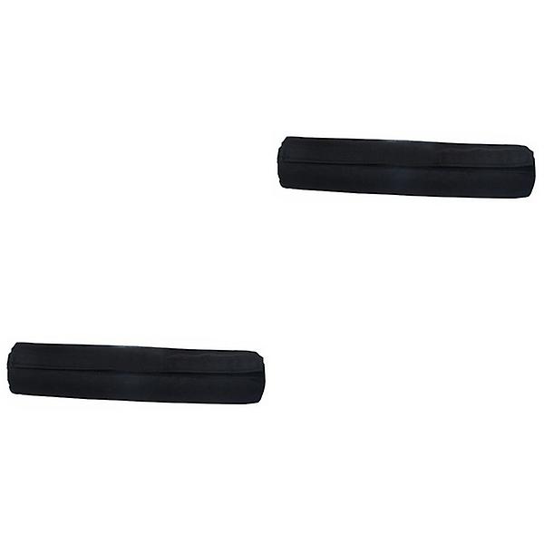 3 stk. Vægtstang Squat Pad Nakke Skulder Beskyttende Stang Pad Til Vægtløftning (sort) 2 stk 39*8*3cm 2 pcs 39*8*3cm