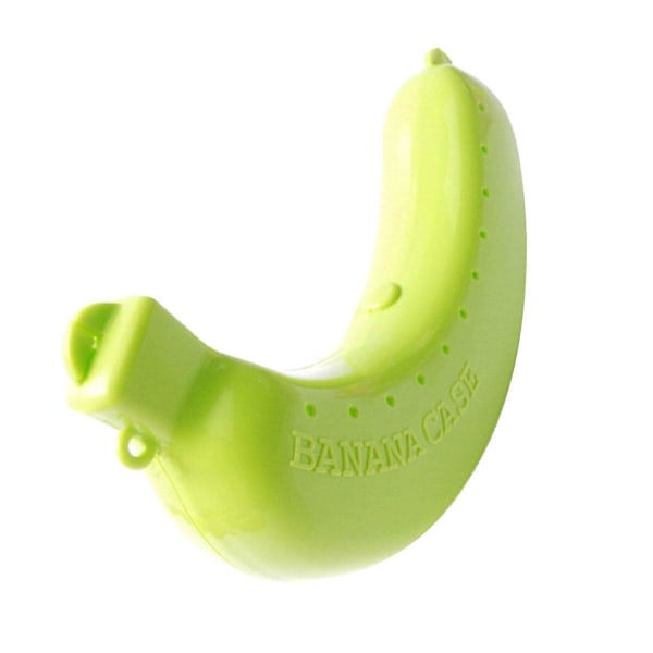 Utomhusbehållare för bananer, förvaringslåda för bananer, förvaringsfodral för bananer, grön Green