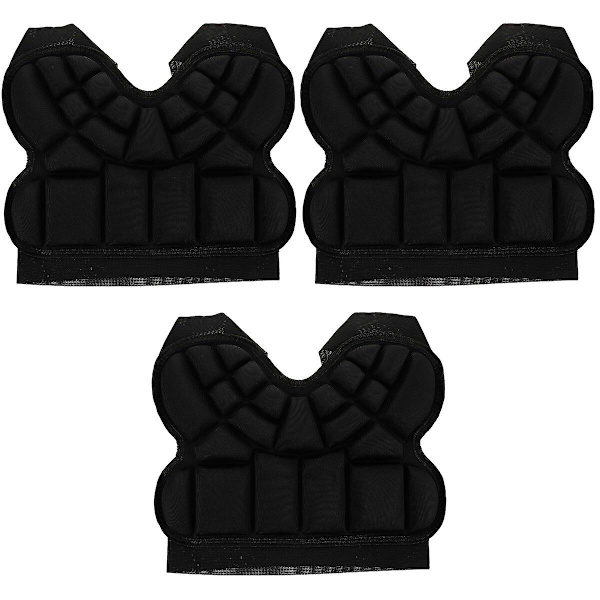 3 kpl Jääkiekko- ja lumilautailu-housut, pehmustetut lantio- ja reisisuojat, turvahousut 3 kpl 33X30X2.5CM 3pcs 33X30X2.5CM