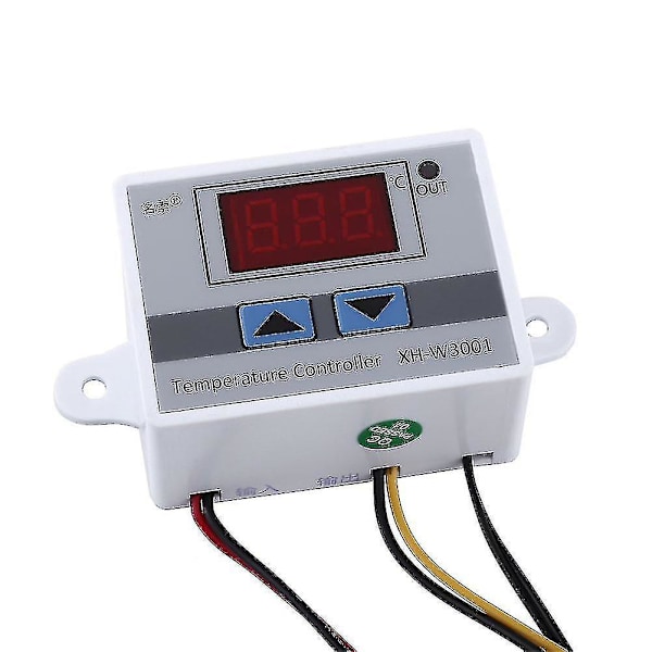12V Digital LED Temperaturregulator Termostat Styrströmbrytare