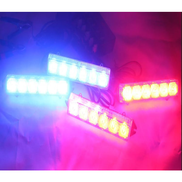 Tehokas 24 LED:n auton varoitusvalo