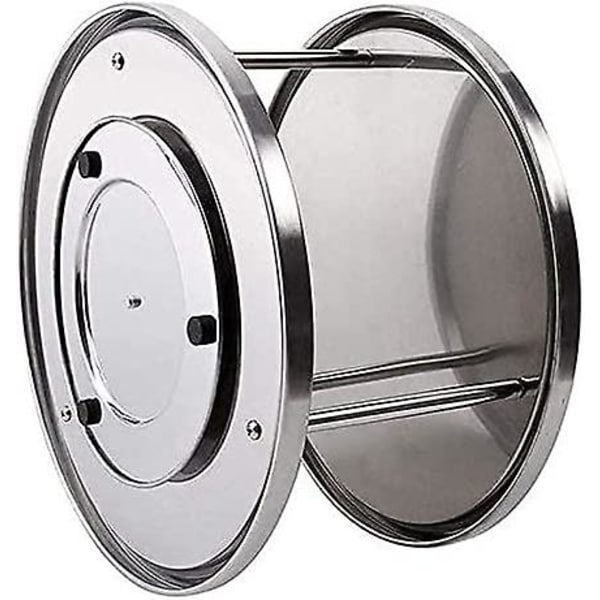 Carousel Spice Turntable [360° kiertävä], 2 kiertävää säilytyshyllyä, maustehylly säilytysteline ruokapöydälle jääkaappiin, makuuhuoneeseen keittiöön