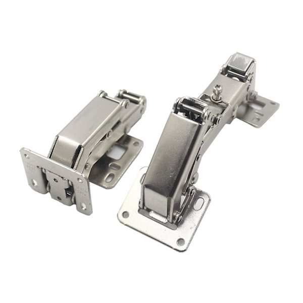 170 asteen hydrauliset saranat, 35 paksu ovi vaimennussarana, vaimennushydrauliset saranat hopea (2 kpl)