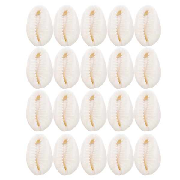 40 kpl 22 mm Epäsäännöllisiä Kuoren Ripuskoruja Simpukankuoren Ripuskoruja Rannekorun DIY-Tarvikkeita Kaulakorulle 15*22mm