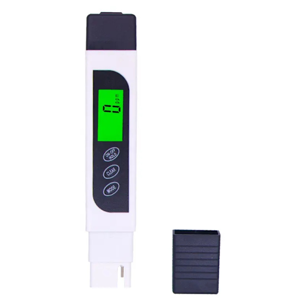 Digital TDS-mätare, Noggrann och Pålitlig, EC & Temp-mätare 3 i 1, Perfekt Vatten-Testare-PPM-mätare (Grön)