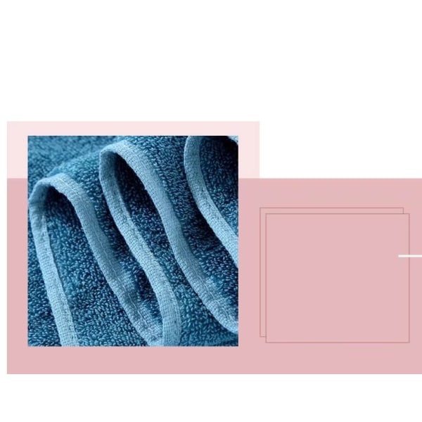 3-delt badehåndklæde sæt er absorberende og blødt