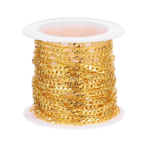 1 rulle av gör-det-själv-halsband Kedja Kopparkedja Gör-det-själv-halsband Smycken Kedja MaterialGolden500X0,25CM Golden 500X0.25CM