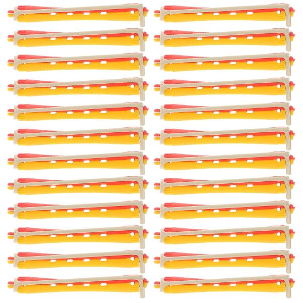 24 st Set med Kalla Permstavar för Hårstyling, Permrullar, Permstavar 9X1.5CM 9X1.5CM
