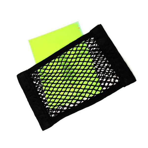 2 st Bagageutrymme Organiser Nät Bagageutrymme Mesh Förvaring Nät Bagageutrymme Organiser Förvaring Nät Svart 40X25CM Black 40X25CM