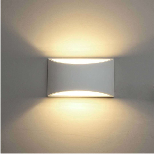 LED væglampe, soveværelse, stuevæglampe, natlampe, moderne og enkel, eksklusiv ren aluminium, søvnvenlig
