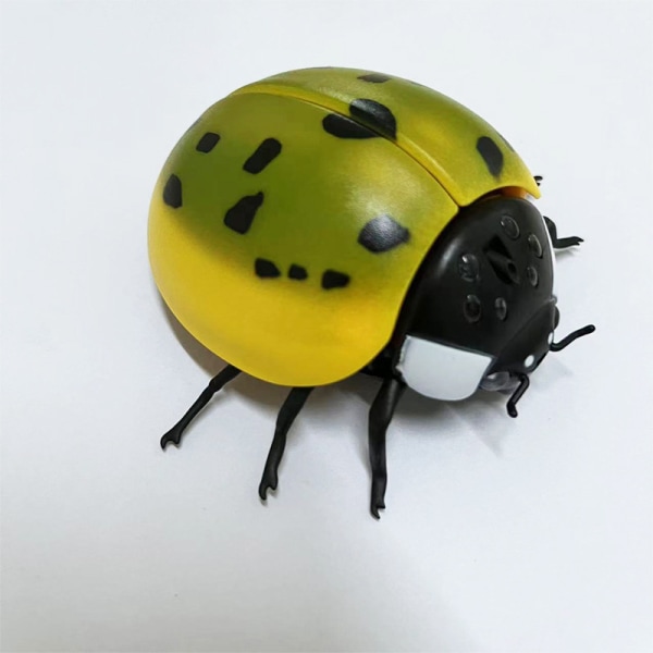 Barn Ladybird Dyreleke Fjernkontroll Bil Kjøretøy elektrisk falske insektsprankeleker til jul Halloween