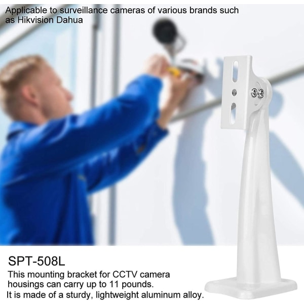 Väggfäste för kamera, universell väggfäste i aluminiumlegering för CCTV-kamera