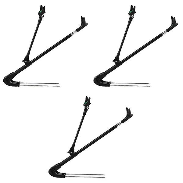 3 stk. Fiske Stang Holder i Rustfritt Stål Praktisk Fiske Stang Holder Stang Holder 3 stk 40X3X1.5CM 3pcs 40X3X1.5CM