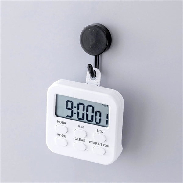 Magnetisk Digital Køkken Timer Høj Alarm Tæller Op/Ned Ur med Foldbar Stativ Tidskontrol Værktøj